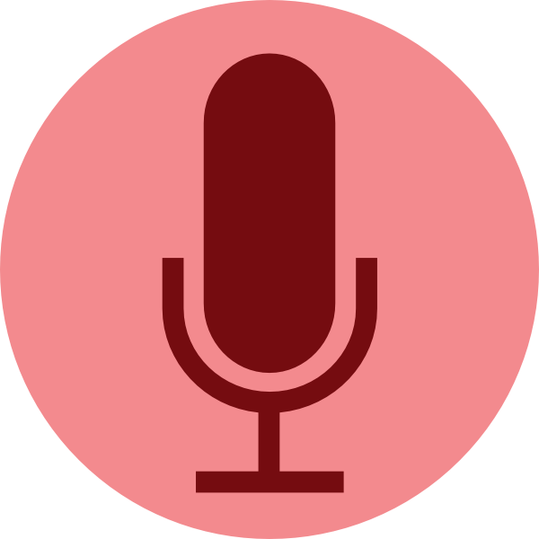 microphone clipart red