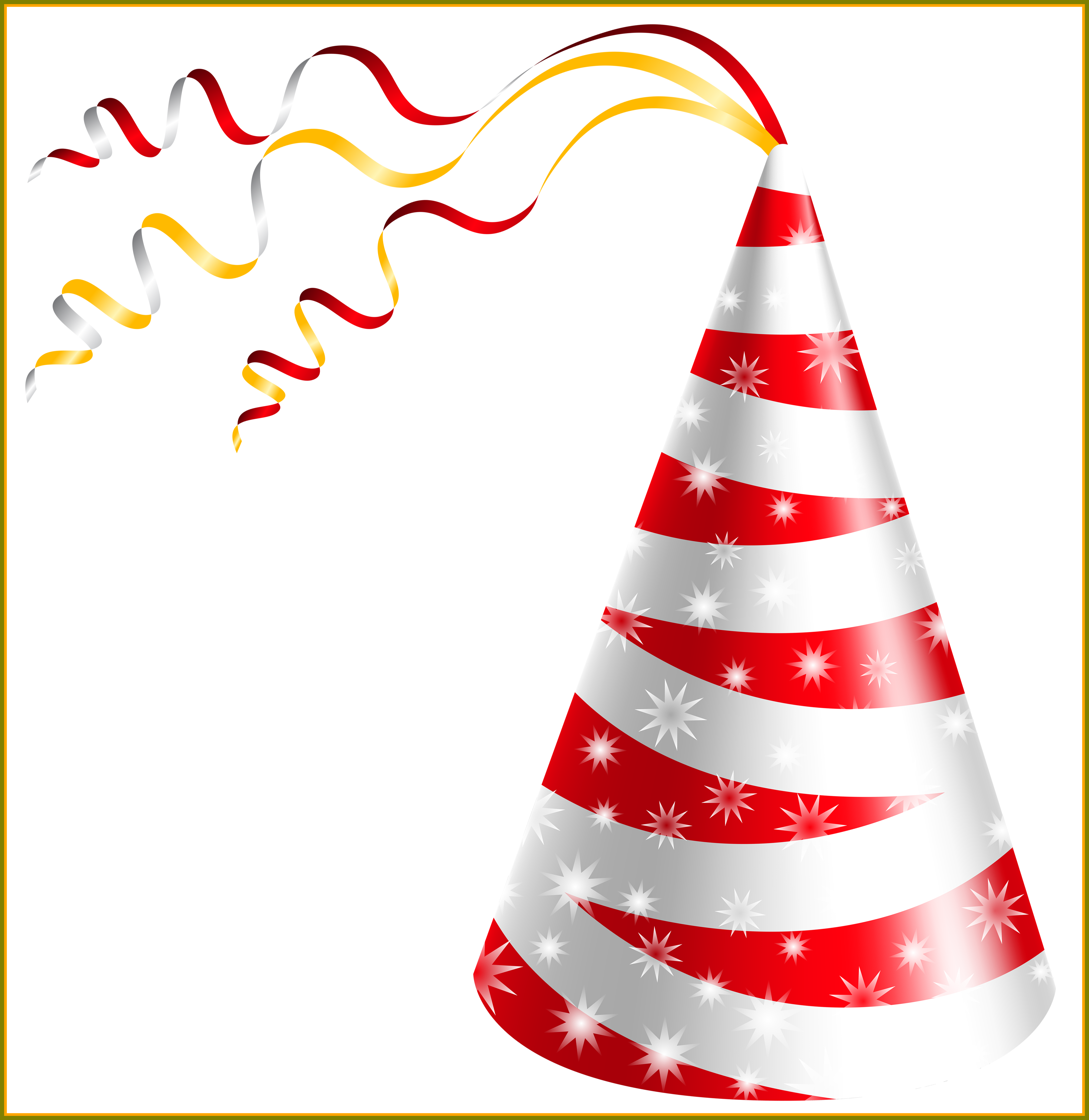 hat clipart bday