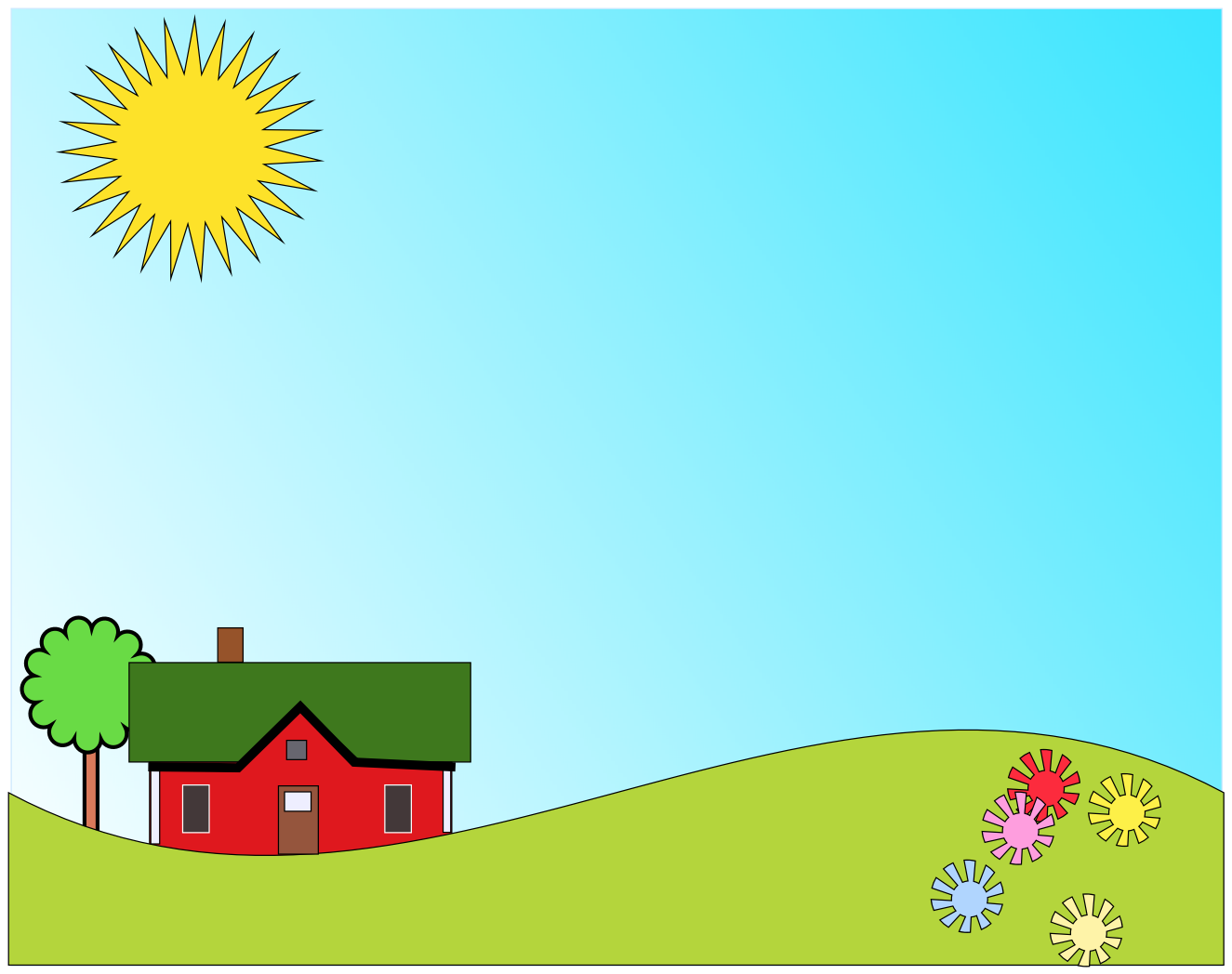 sunny clipart dayclipart
