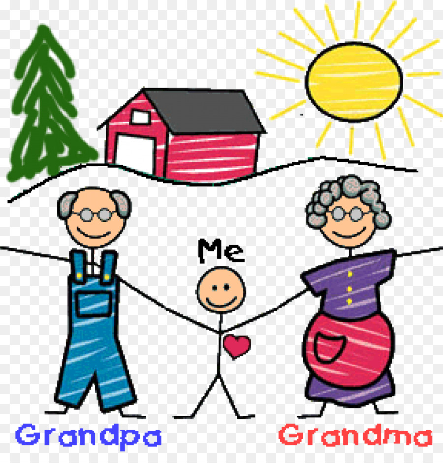 Grandparents clipart kid clipart. Day child drawing text