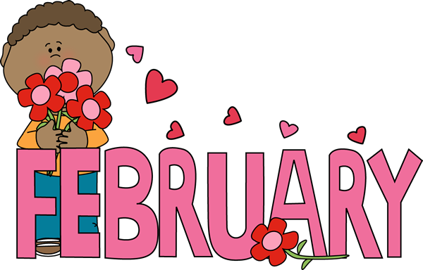 Day clipart month. Of february valentine s