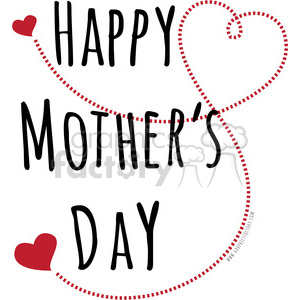 Day clipart pdf. Happy mothers love royalty