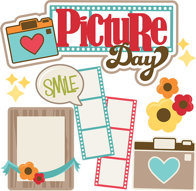 Picture day is tuesday. Scrapbook clipart school