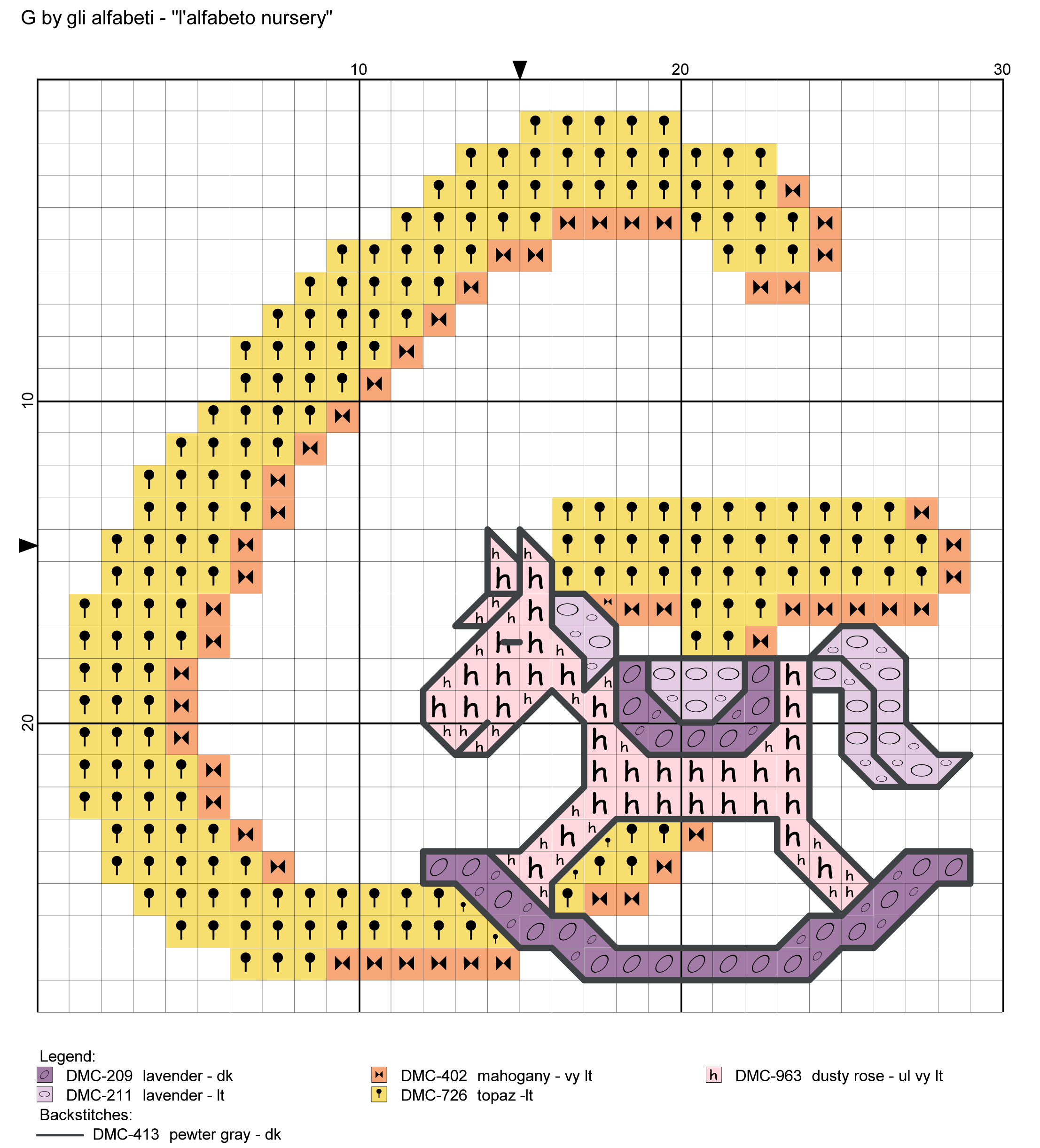 Alfabeto nursery g abc. Daycare clipart alphabet