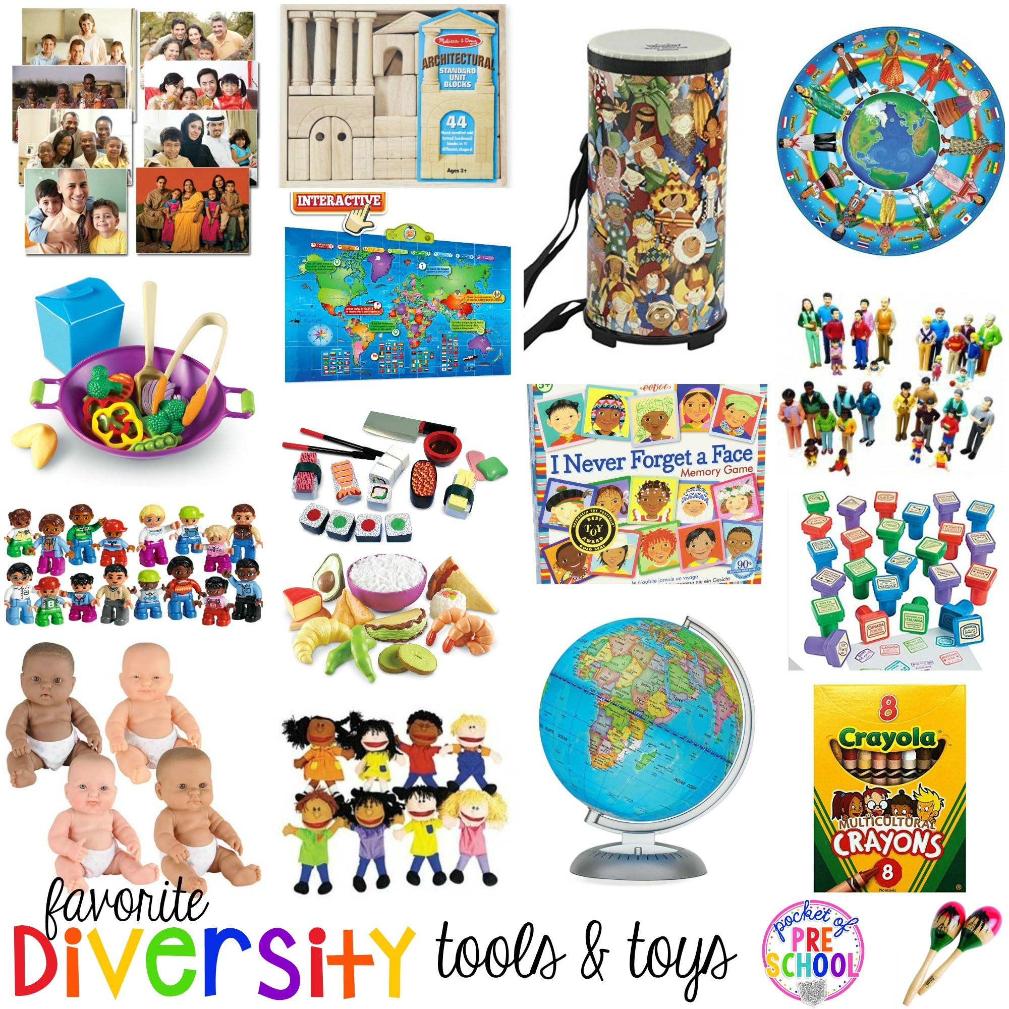 Daycare clipart diverse. Favorite diversity tools toys