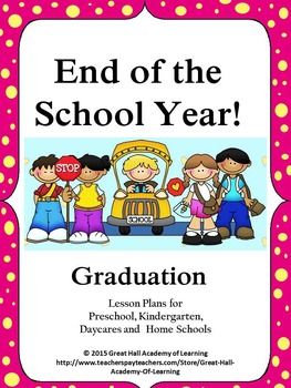 Of the and graduation. Daycare clipart end school year