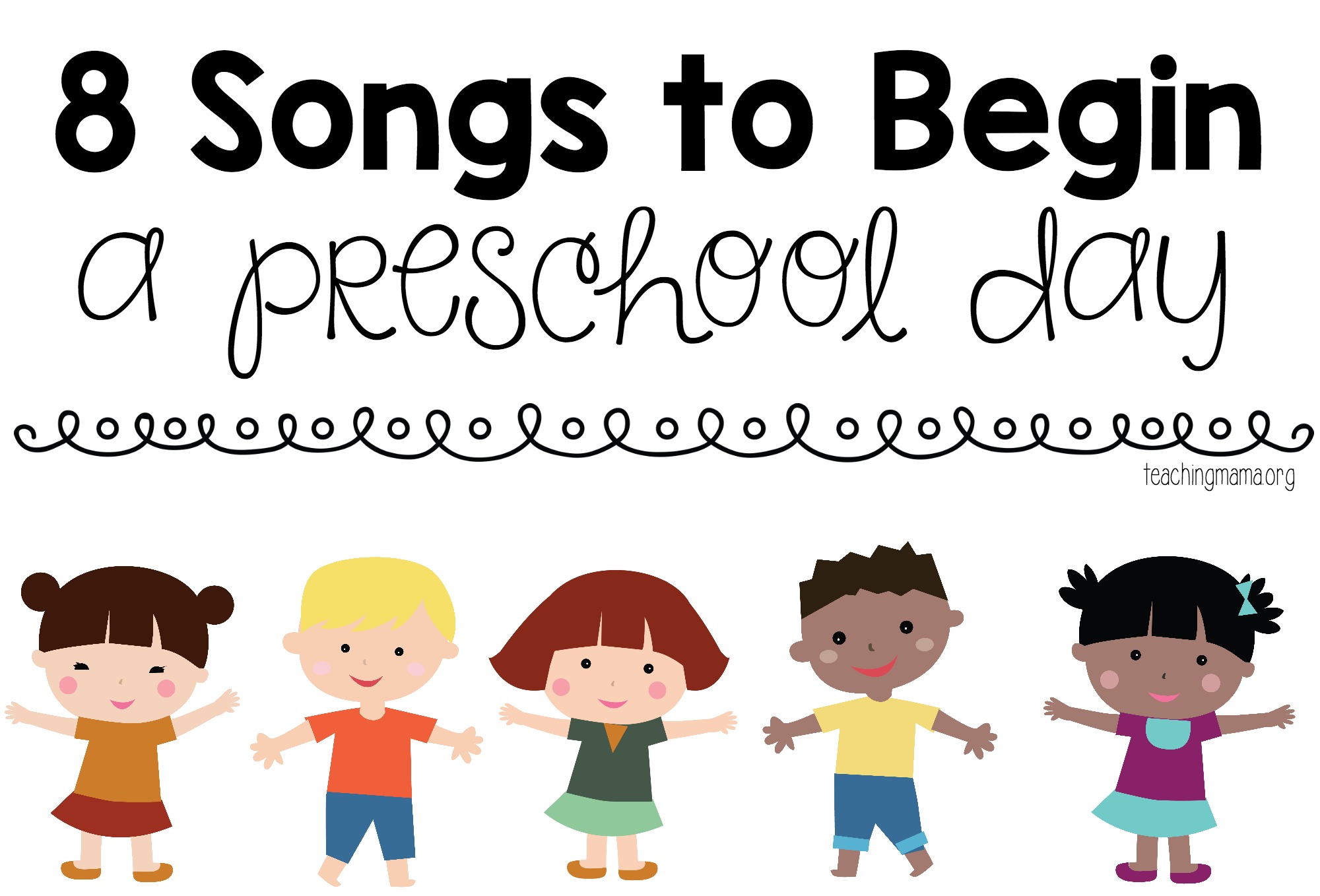  songs to begin. Daycare clipart first day preschool