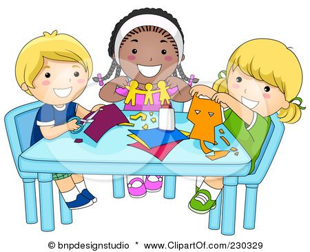 Pin on paper cutting. Daycare clipart kids workshop