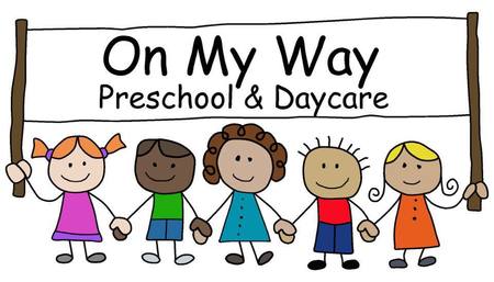 On my way preschool. Daycare clipart mental development