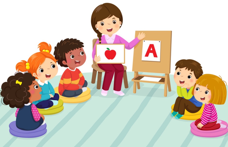 daycare clipart preschool word