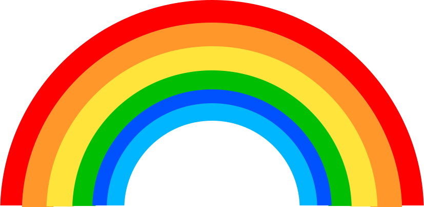 daycare clipart rainbow