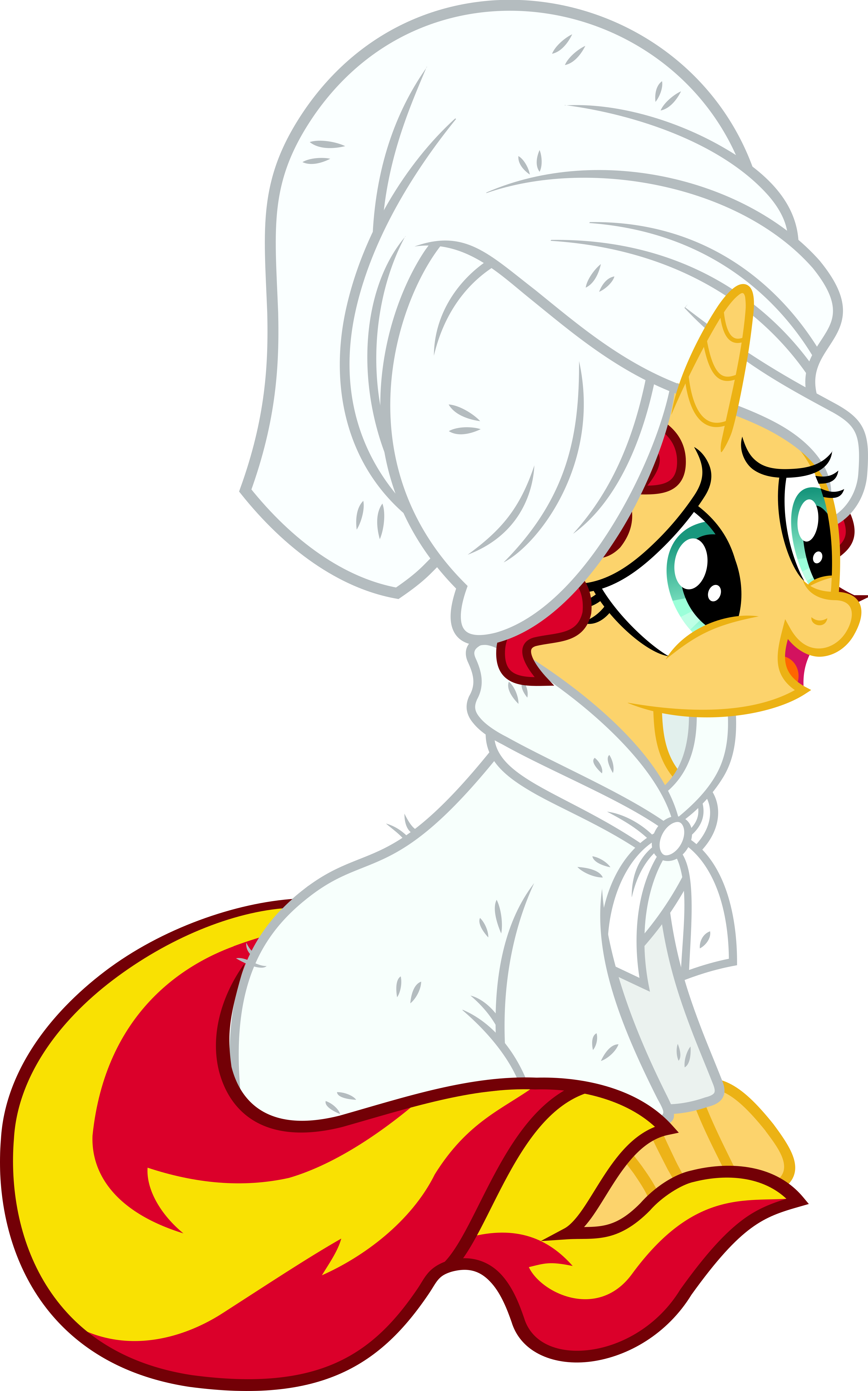My little pony sunset. Daydreaming clipart distracted student