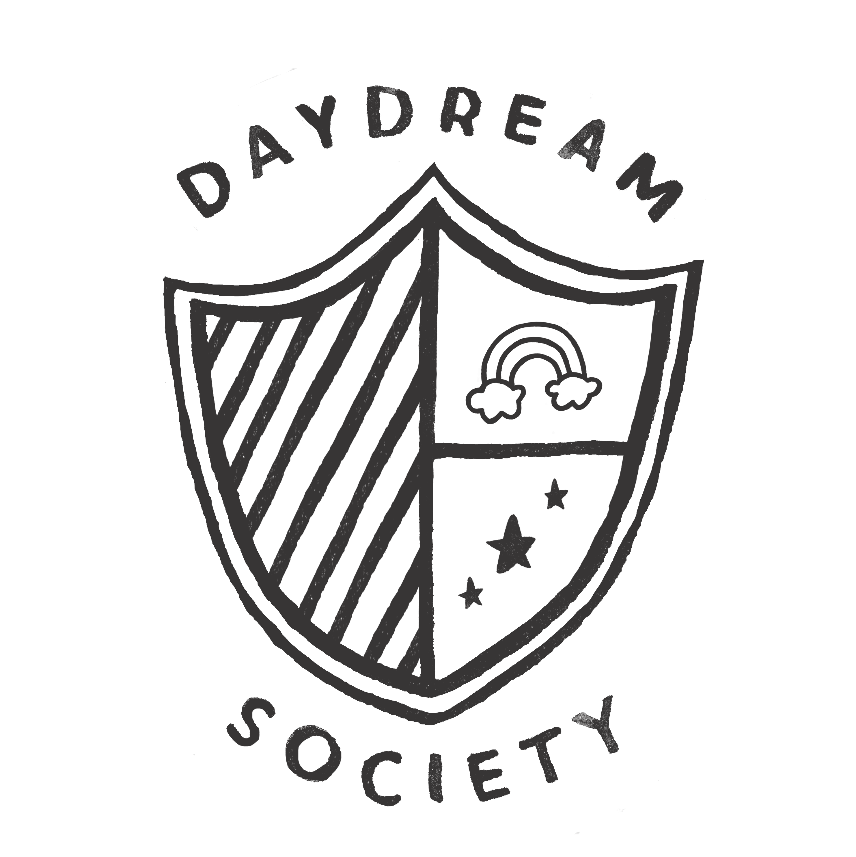 Daydream society premium party. Daydreaming clipart dream line