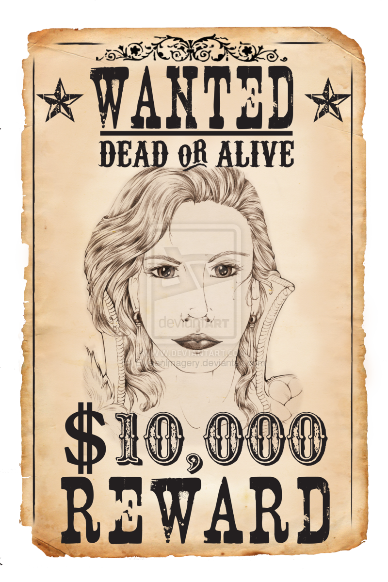 Dead clipart alive. Wanted or template by