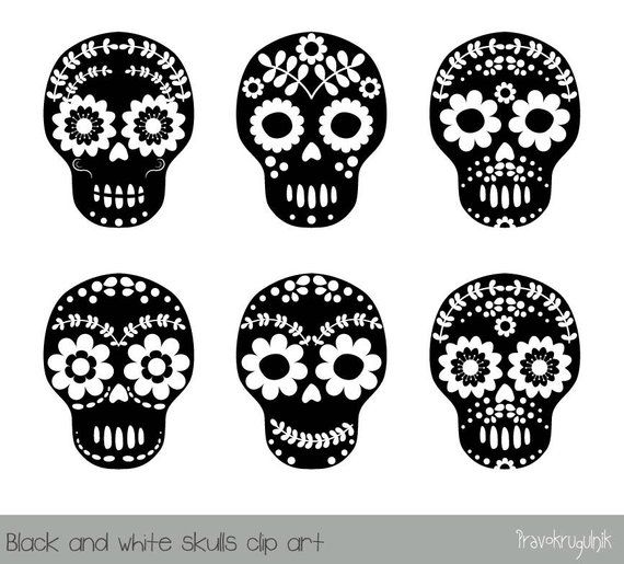 dead clipart black and white
