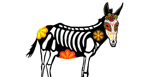 dead clipart dead donkey