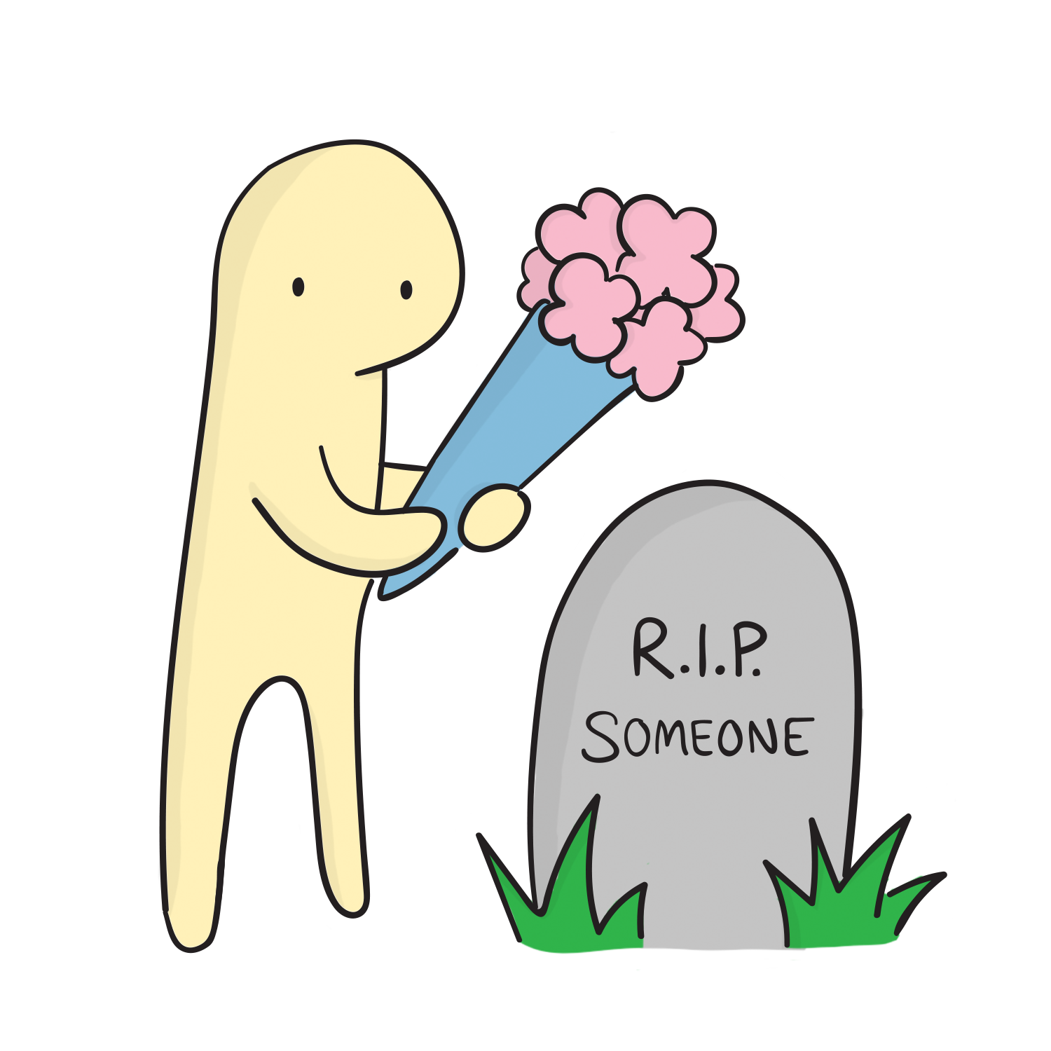 death clipart deceased