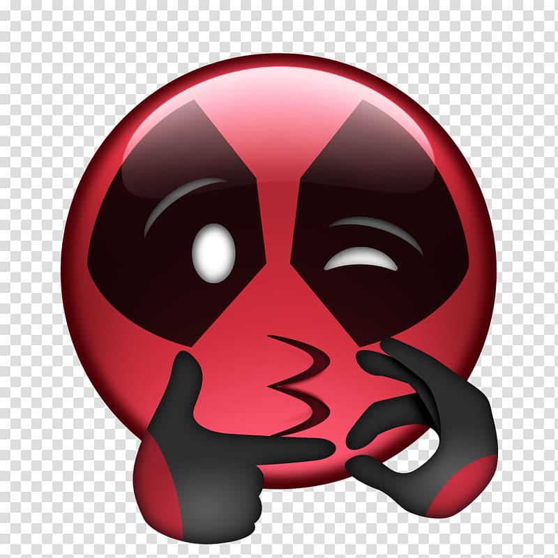 Deadpool clipart avatar. Emoji icon rap film