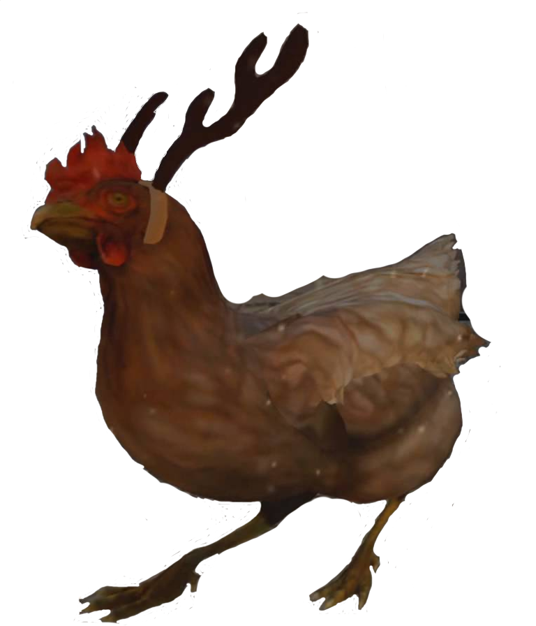 deadpool clipart chicken