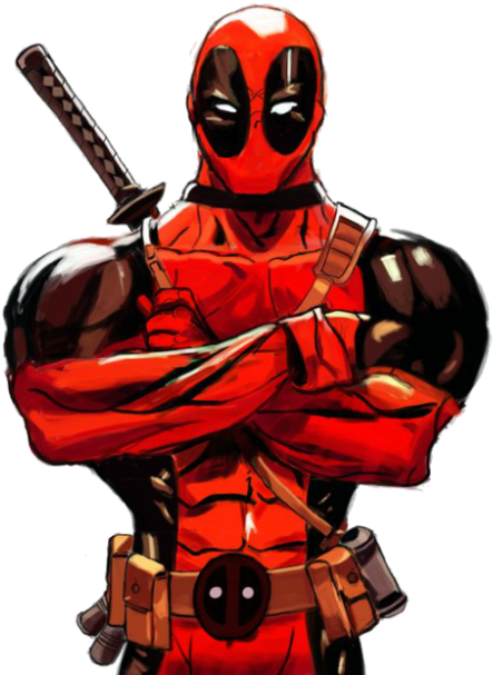 Download . Deadpool clipart christmas png