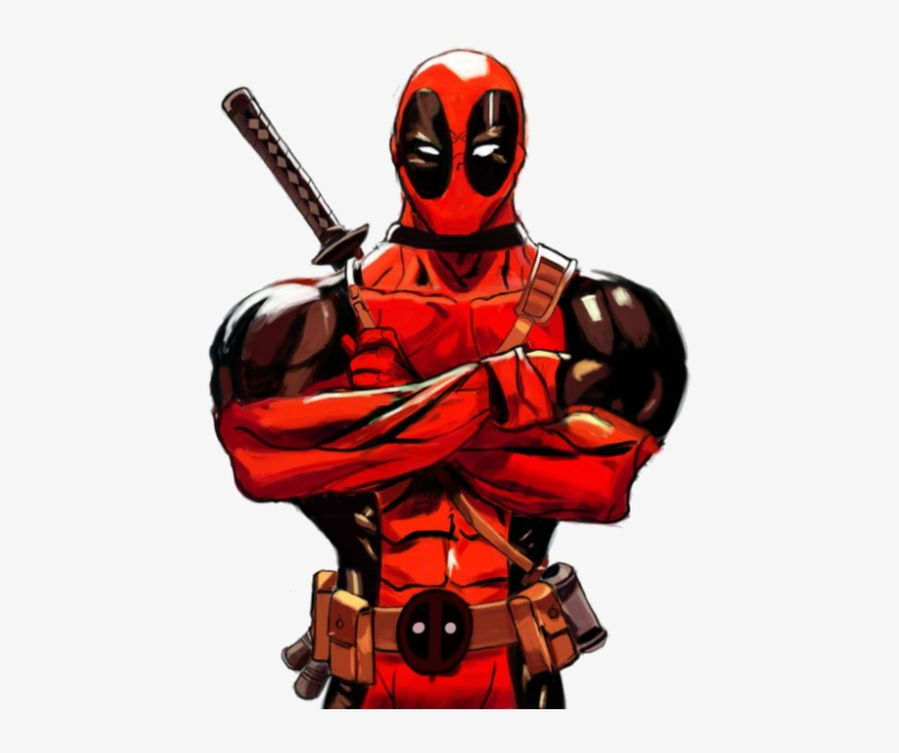 Transparent free . Deadpool clipart christmas png