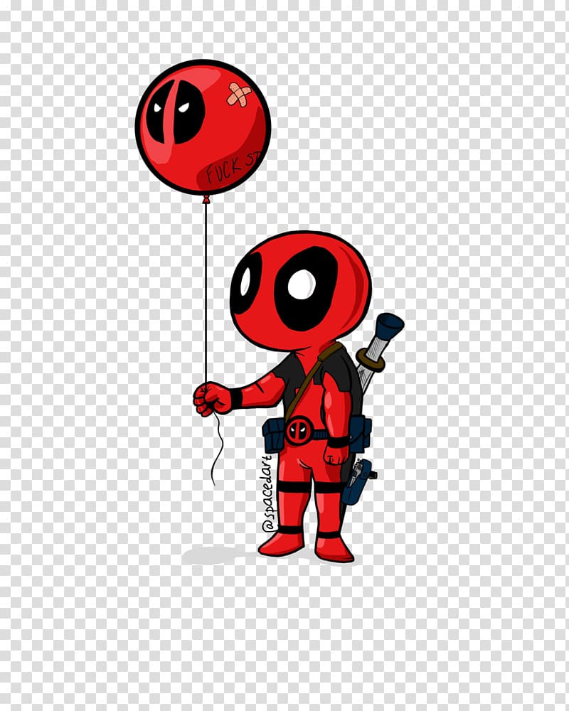 deadpool clipart drawing