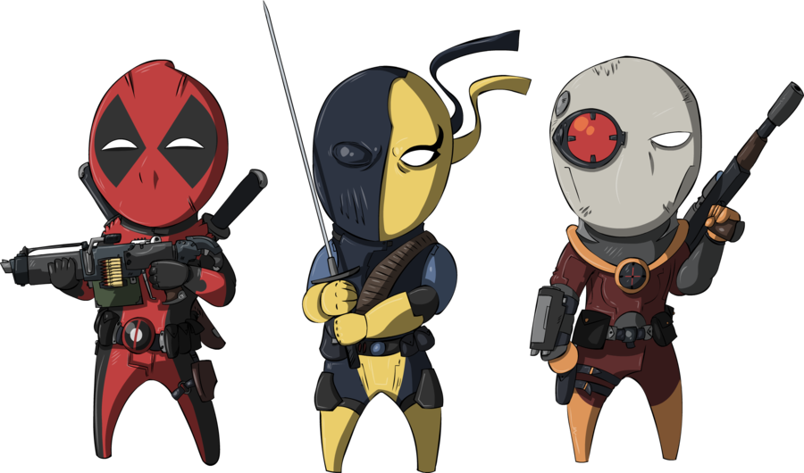 deadpool clipart mini