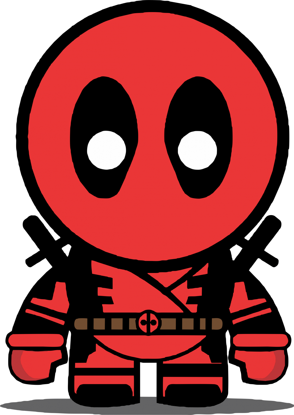 deadpool clipart mini