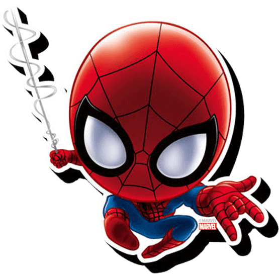 deadpool clipart spiderman