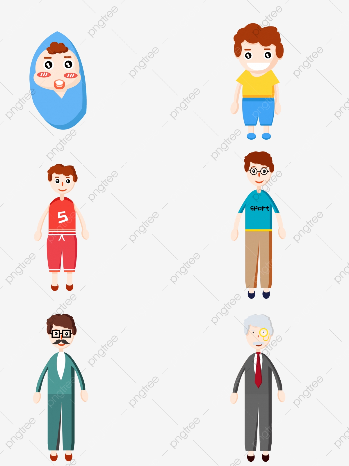 A mans life is. Death clipart birth
