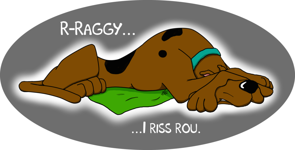 scooby doo clipart scared