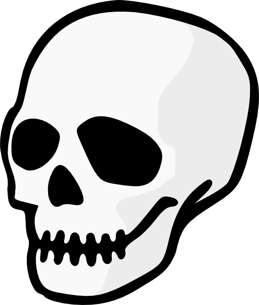 death clipart skull