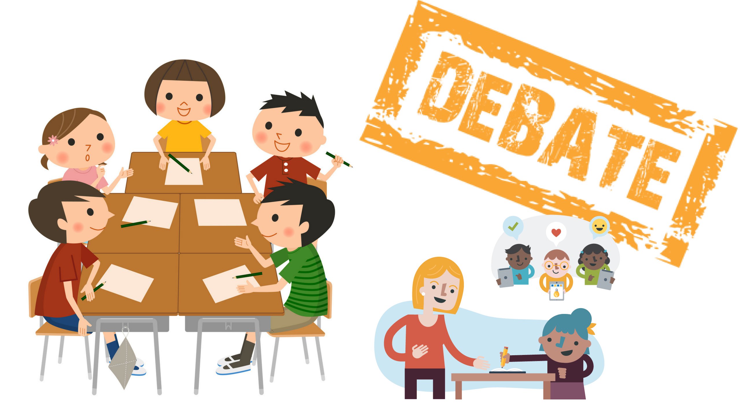 Debate clipart classroom debate. How to foster healthy