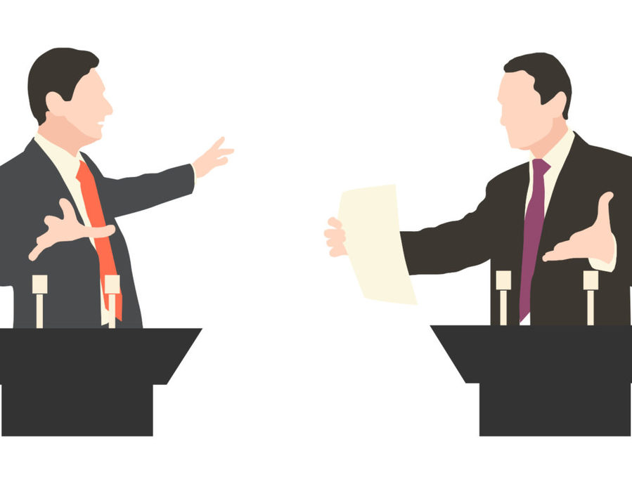 debate clipart government official