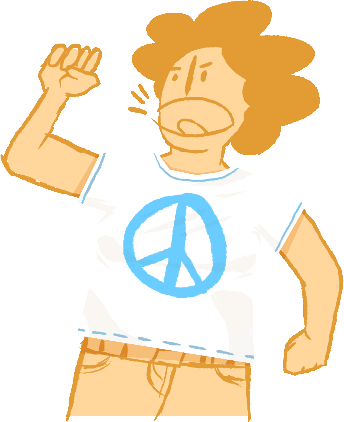 Democracy clipart kid protest. Wear the new american