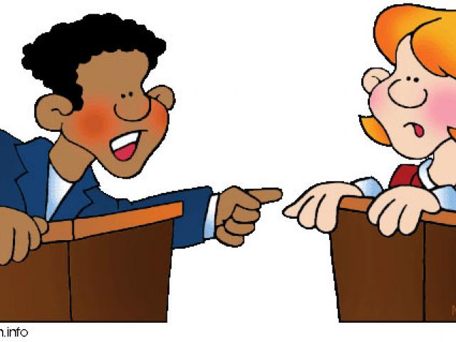 debate clipart political meeting