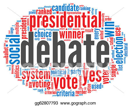 debate clipart presidential debate