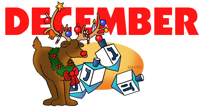 december clipart animated