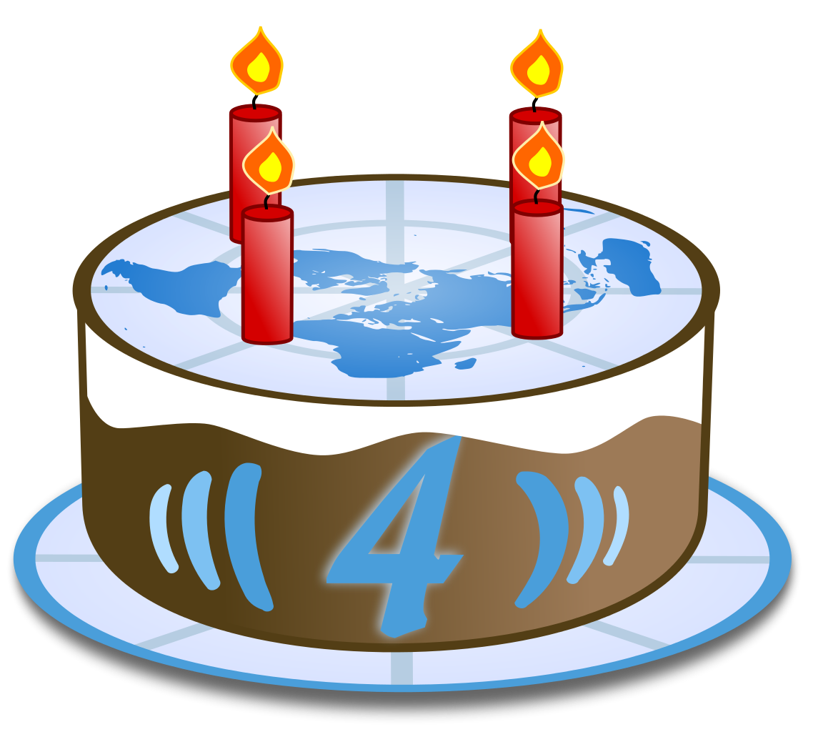 File wikinews logo de. December clipart birthday cake