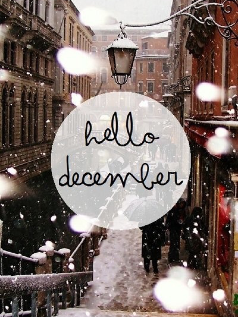 Christmas tree winter . December clipart december snow