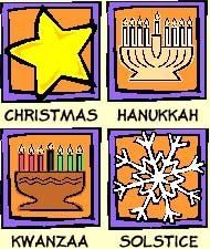 december clipart multicultural holiday