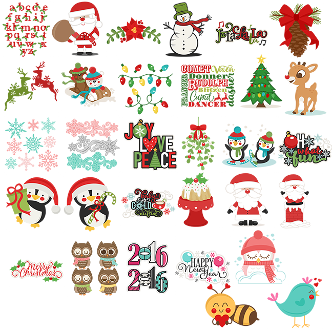 december clipart time