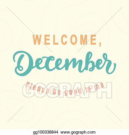 Vector art please be. December clipart welcome