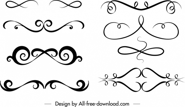 swirl clipart vector