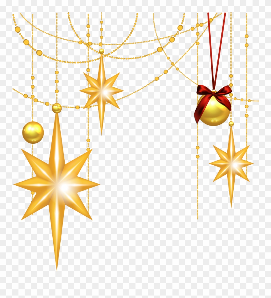 holly clipart christmas star