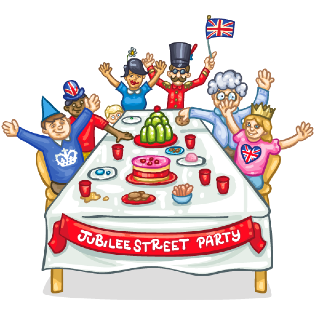 decoration clipart street party