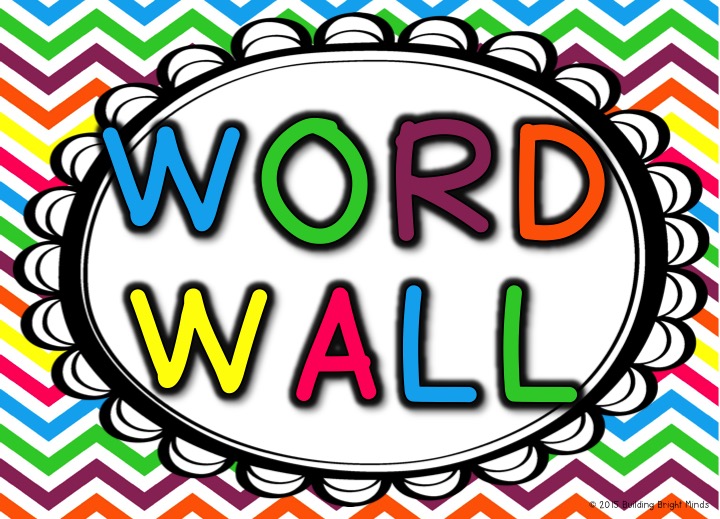 Words clipart classroom. Free wall word cliparts