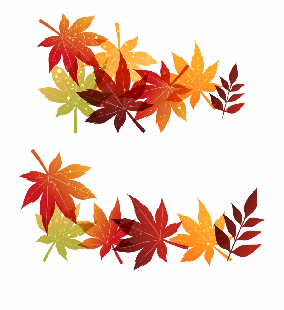 Decorative clipart falling leave. Fall leaves decoration png