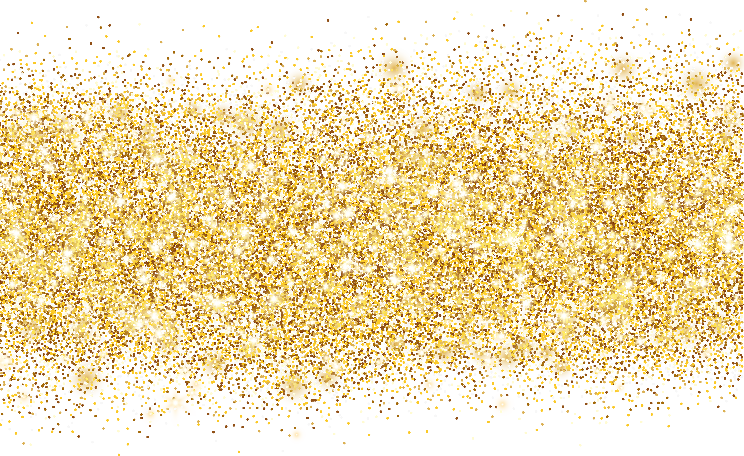 gold sparkle transparent background
