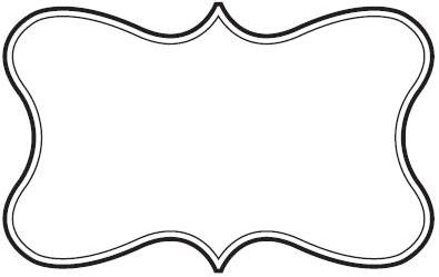 Decorative clipart text box. Border clip art library